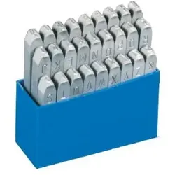 BETA, Stanzwerkzeug, GRAVUREM-S Standard Schlagbuchstaben Schlagstempel, Prägestempel, Einschlagbuchstaben - Buchstaben A