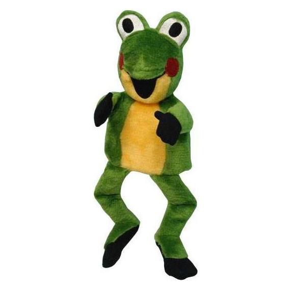 D Trading Plüschhandpuppe Frosch (mu27909a)