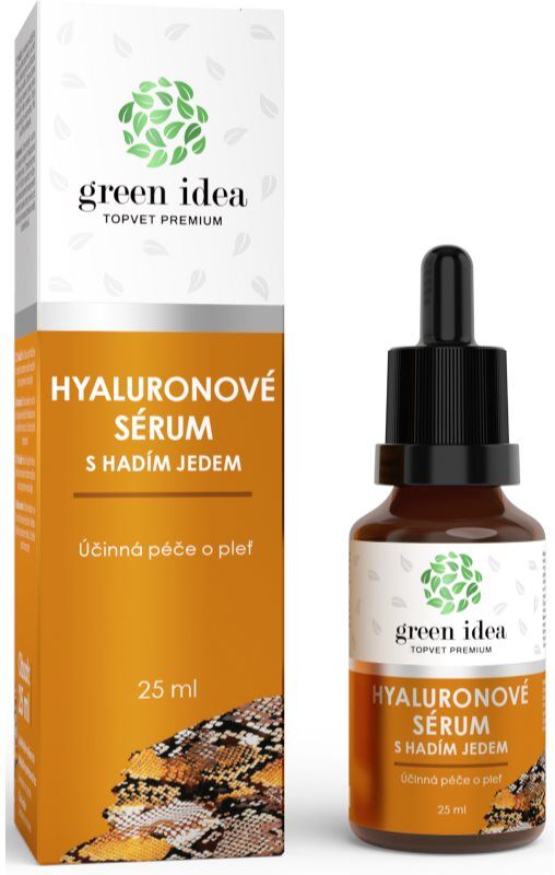 Green Idea Hyaluronic serum with snake venom Facial Serum for mature skin 25 ml
