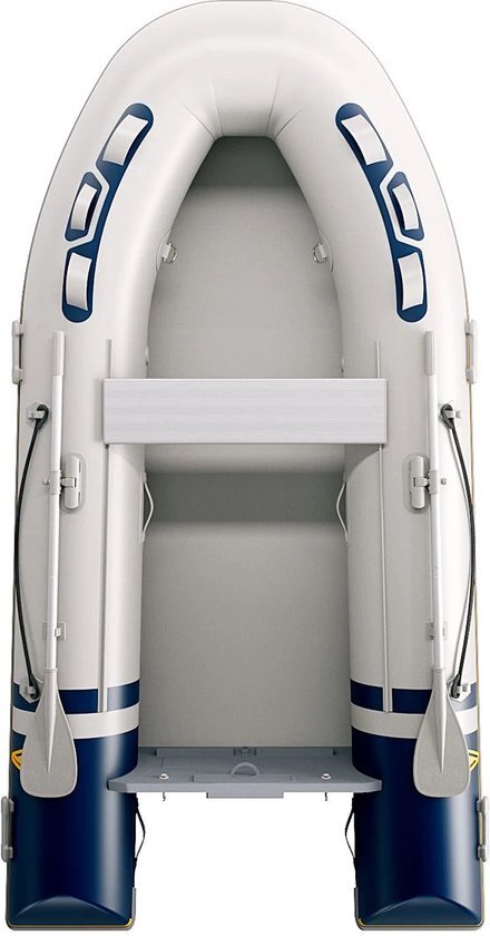 YellowV - Schlauchboot - YellowV Schlauchboot mit Airdeck-Boden 2,0 m + Poncho + 1 Jahr Navigation Savvy Navy App - leicht, kompakt und einfach zu verstauen