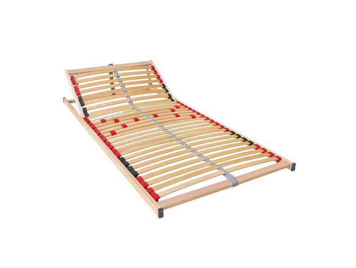 Xora Lattenrost, Holz, Birke, Schichtholz, 3-Zonen, 100x200 cm, Federleisten mit Duokappen, Mittelgurt, individuelle Liegehärteeinstellung, verstellbar, nicht alternative Größen erhältlich, Schlafzimmer, Lattenroste, Lattenrost starr