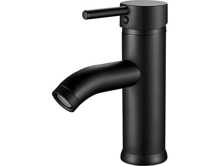 Kisimixer Schwarz Einhandmischer Armatur Waschtisch Bad