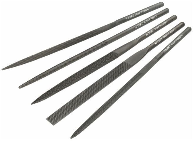 Jeu de limes · 5 pièces 9034P-050/5 HAZET (9034P-050/5)