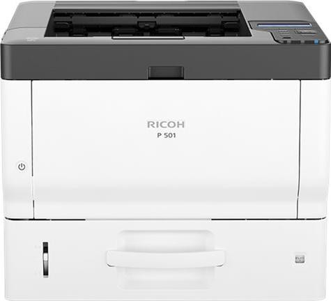 Ricoh P 501 Printer grijs/zwart met USB en LAN en dubbelzijdse printfunctie