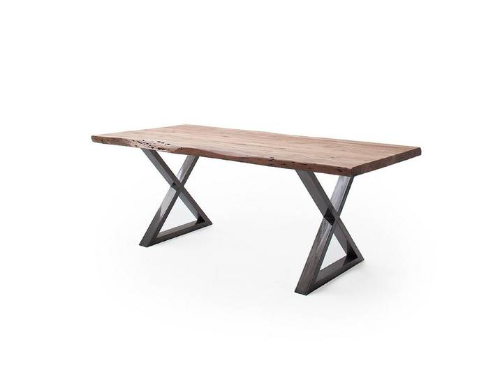freiraum Baumkantentisch Calabria, in Akazie natur / antik - 200x79,5x100 (BxHxT)