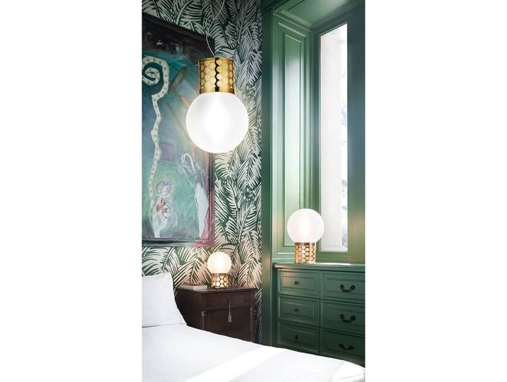 Suspension Atmosfera Or - Slamp - Salon / séjour - Plastique