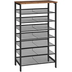 Relaxdays, Schuhschrank, Schuhregal (75 x 30 x 137 cm)