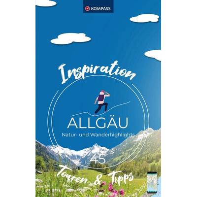 KOMPASS Inspiration Allgäu, Taschenbuch von , Kompass-Karten