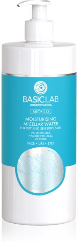 BasicLab Dermocosmetics Micellis moisturising micellar water for dry and sensitive skin 500 ml