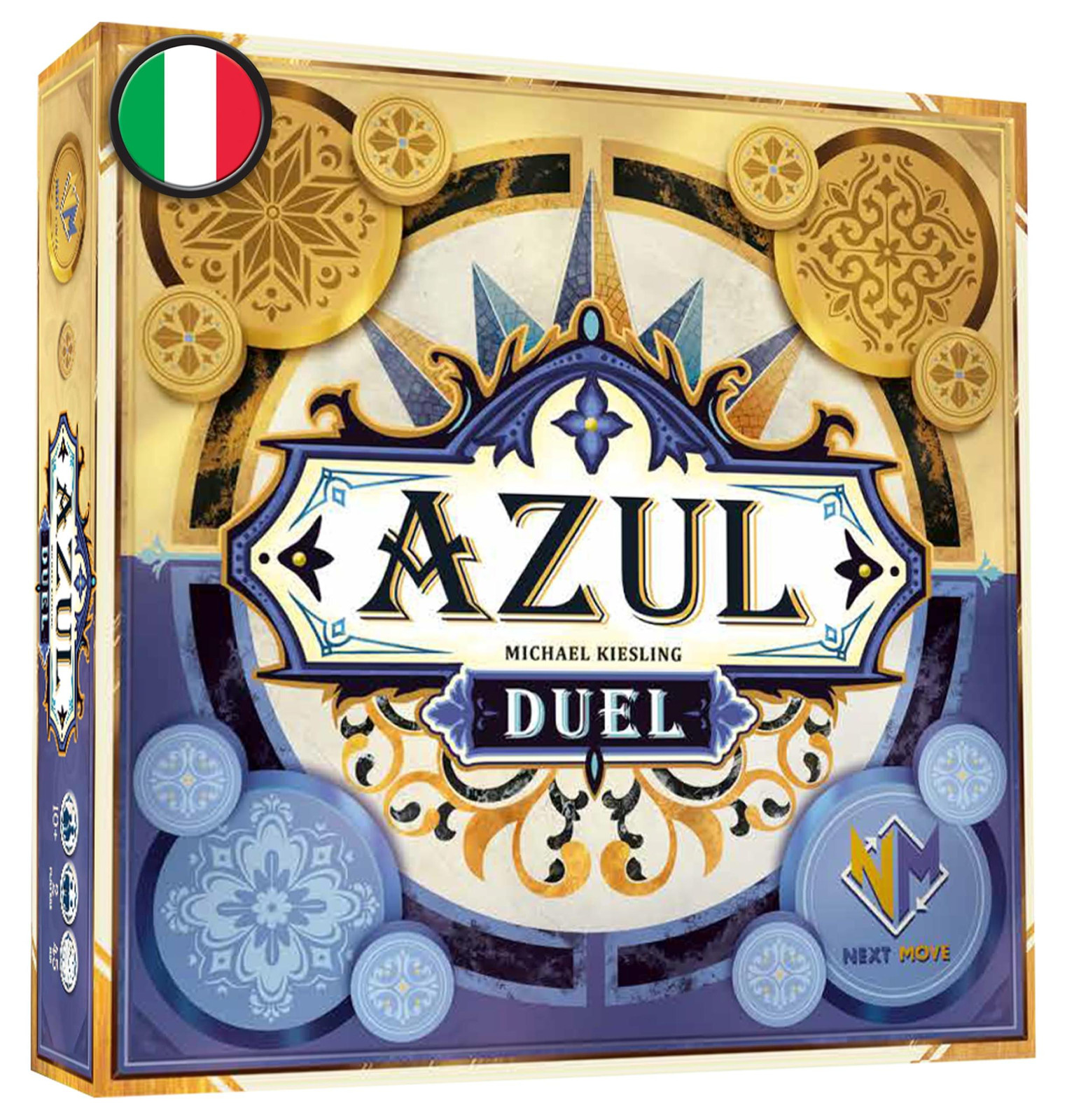 Asmodee Azul Duel Italiaans strategisch bordspel voor twee spelers vanaf 10 jaar
