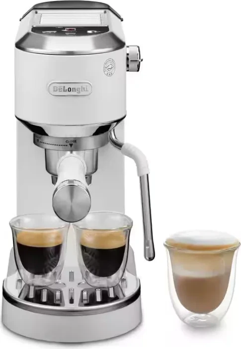 Delonghi Siebträgermaschine EC890.WI / Dedica Duo Weiß