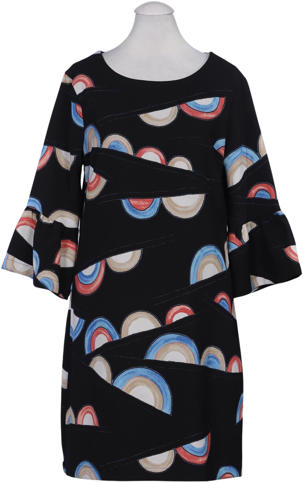 Anonyme Designer Damen Kleid, Mehrfarbig, Gr. S, Synthetik - Second Hand