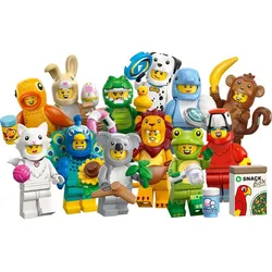 LEGO® Minifiguren 71051 Tiere Serie 28 - Komplettset (12Figuren)