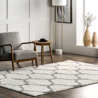 Nuloom Malika Soft & Cozy Trellis Shag Area Rug