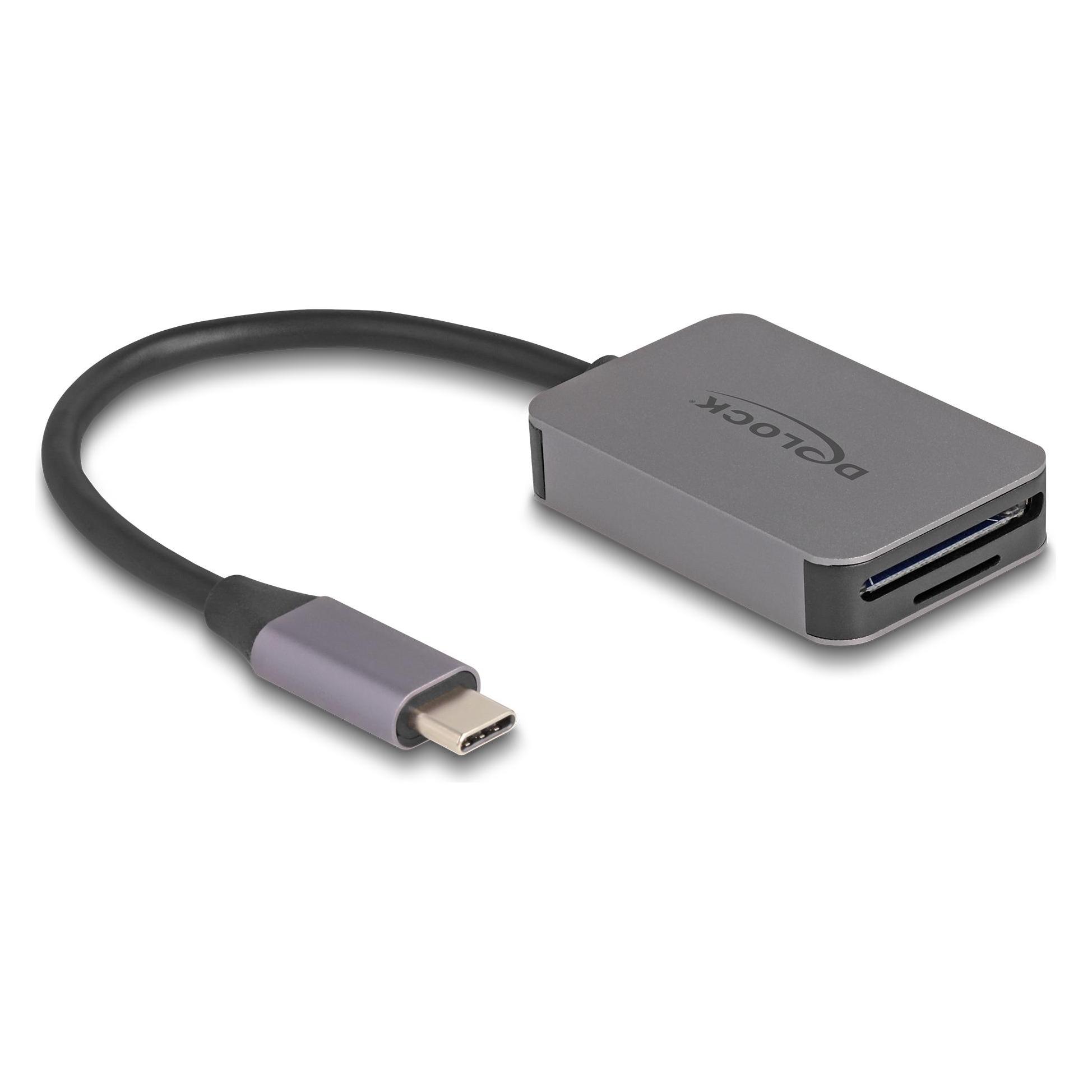 Delock USB Type-C Card Reader (USB-C 3.2 Gen 1) (91009)