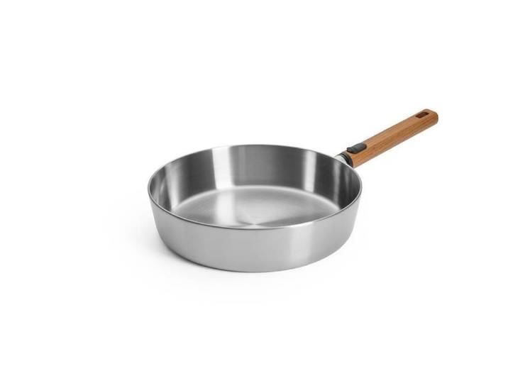 Woll Pfannen Bratpfanne Bratpfanne WOLL LOGIG STEEL DH 28x7 cm Pfannen-Set Pfanne Pfannenset