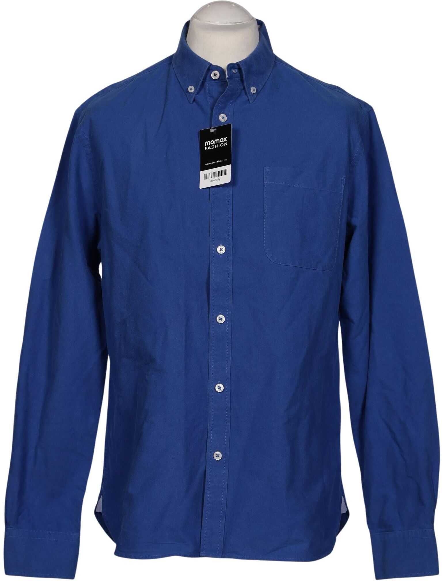 Boden Herren Hemd, Blau, Gr. L, Baumwolle - Second Hand