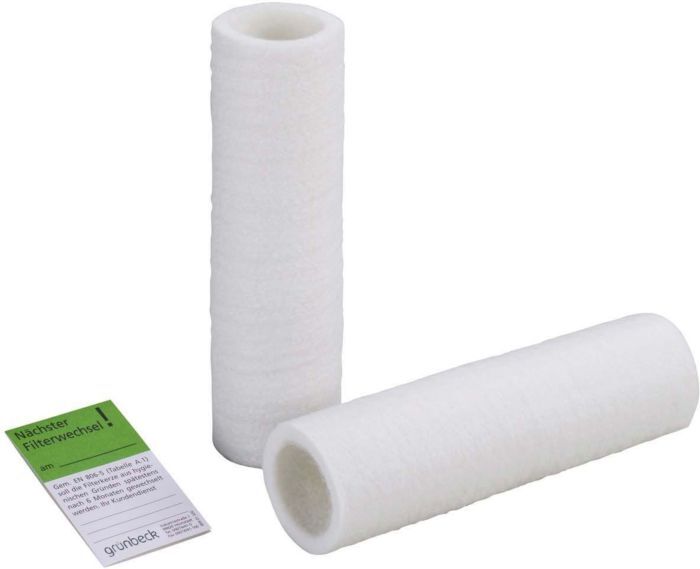 Grünbeck Ersatzfilterkerze 103071 20 µm Gr. 1 ohne Schutzglocke, 2er-Pack