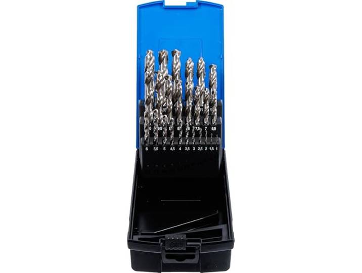 BGS 110 HSS-spiraalborenset 1-13 mm 25-dlg