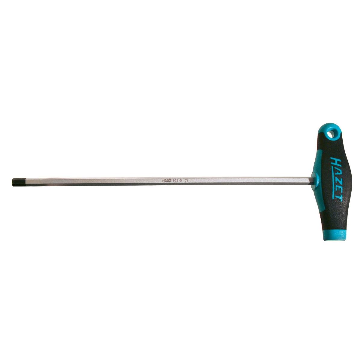 Hazet Schraubendreher mit T-Griff 828-2.5 Innen Sechskant Profil 2.5 mm (828-2.5)