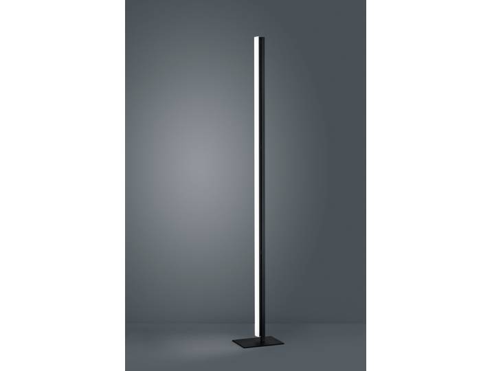 Helestra Stehleuchte Venta - Mattschwarz Clean, Minimalistisch,