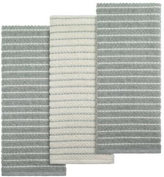 Izod Westport 3-Piece Kitchen Towel Set - Kitchen Towel 3 Pack
