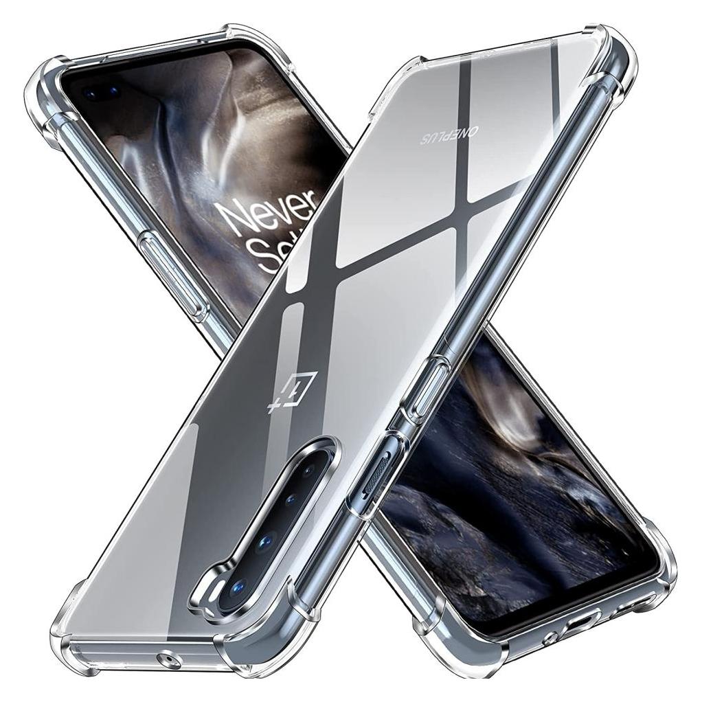 Screenguard OnePlus Nord Hülle Crystal Soft Airbag Bumper (OnePlus Nord) (00031282)