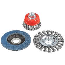 kwb Drahtbürsten-Set für Winkelschleifer 597510 3 St.