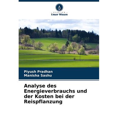 Analyse des Energieverbrauchs und der Kosten bei der Reispflanzung, Taschenbuch von Piyush Pradhan,Manisha Sashu, Verlag Unser Wissen,