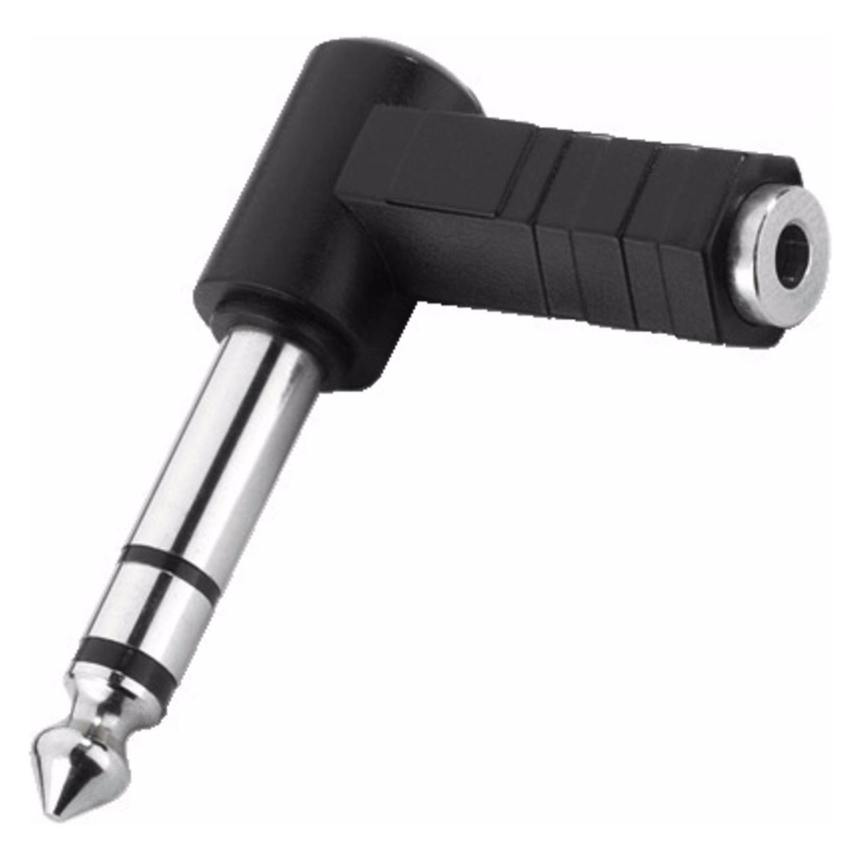 Monacor Winkeladapter 6.5mm m - 3.5mm f Stereo (Winkeladapter) (NTA-35A)