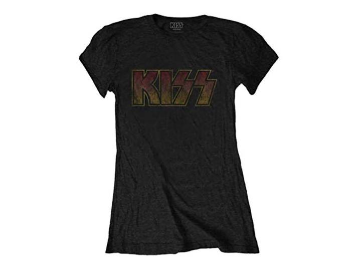 T-Shirt # M Black Femmina # Vintage Classic Logo