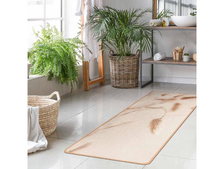 Läufer/Yogamatte Zartes Glanzgras 183 x 61cm Beige