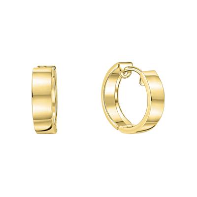 Paar Creolen FIRETTI "Schmuck Geschenk Gold 333", gold (gelbgoldfarben), Ohrringe, Damen, 15mm, Gelbgold 333