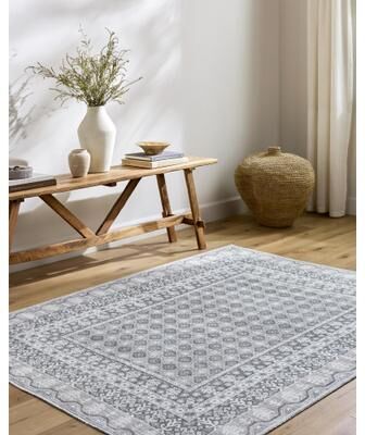 Our PNW Home x Livabliss Rainier Cottage Border Washable Area Rug