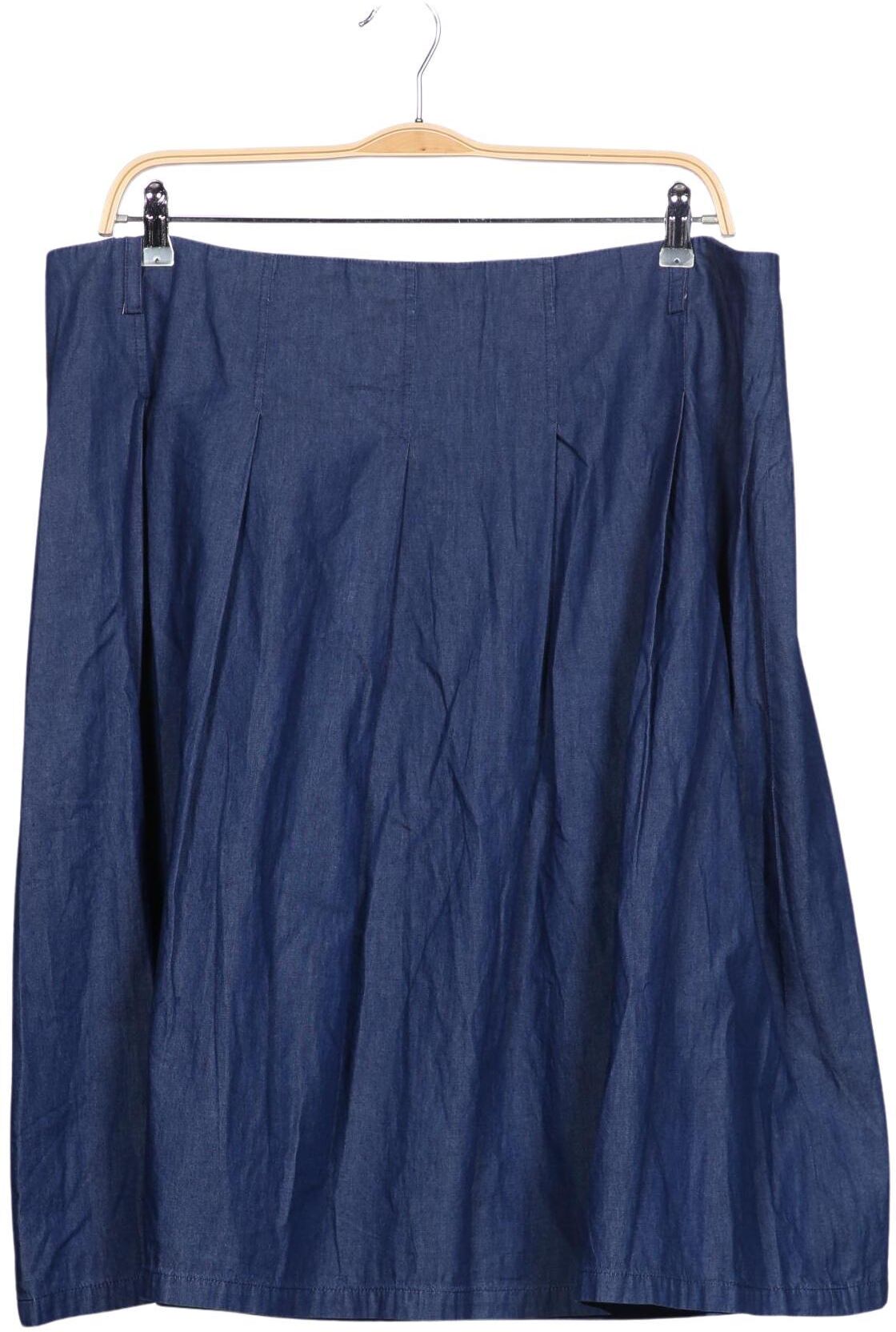 Berwin & Wolff Damen Rock, Blau, Gr. W39, Baumwolle - Second Hand