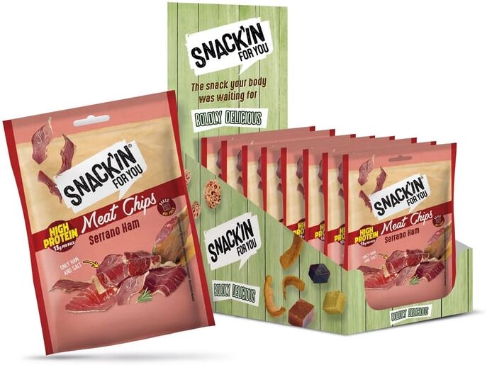 Snack'in For You Snack Crips Serrano 8 Unds 20g