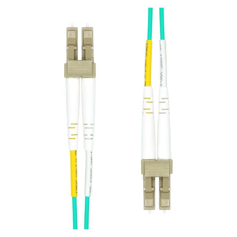 ProXtend Patch-Kabel LC (M) zu LC (M) 10m UPC OM3 Duplex Glasfaser aquamarine (FO-LCLCOM3D-010) (10 m) (FO-LCLCOM3D-010)