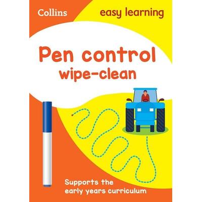 Pen Control Age 3-5 Wipe Clean Activity Book, Taschenbuch von Collins Easy Learning, HarperCollins, 978-0-00-821290-2