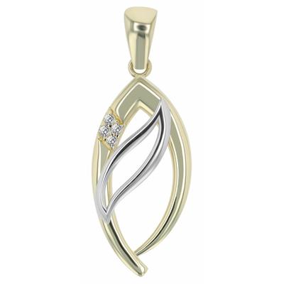 Kettenanhänger ADELIA´S "modischer Schmuck Anhänger aus 333 Gold", gold, Schmuckanhänger, Damen, Gelbgold 333 Gold, Gelbgold 333, Gold, Kettenanhänger