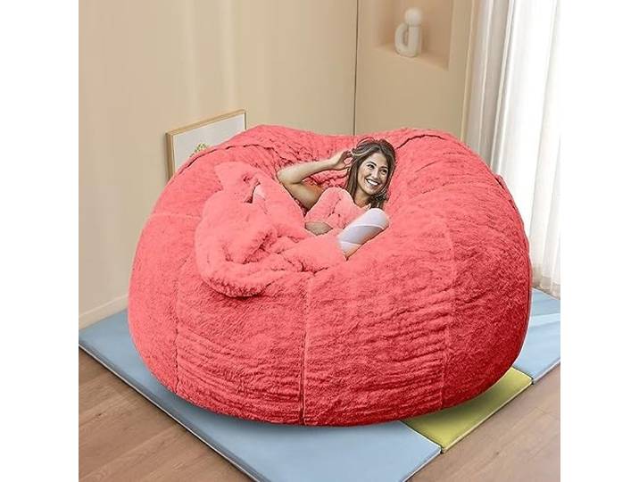 DDS22E Sitzsack ohne Füllung Vielseitiger und bequemer Sitzsack, perfekt for jeden Wohnraum.(#9,6FT(150*65CM))