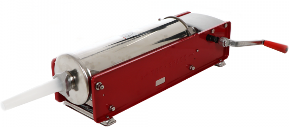 Tre Spade Mod. 10 Rosso - manueller Wurstfüller 10 Kg - 2 Geschwindigkeiten