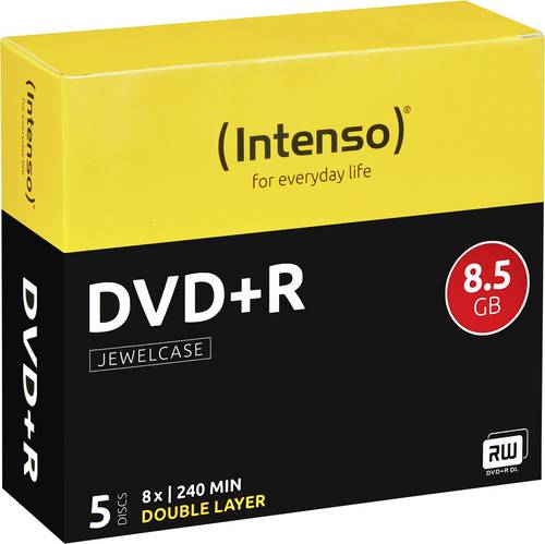INTENSO DVD+R Jewel Case (DoubleLayer)
