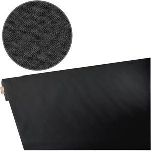 Papstar Tischdeckenrolle Airlaid, 86768, schwarz, aus 55 g/m² Papiergewebe, Einweg, 1,2 x 20 m