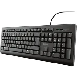 Trust Tastatur Spanisch Tk-150 Usb Qwerty Schwarz
