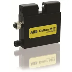 ABB Dalton M12 Prozesszuhaltung mit 8-poligem M12-Stiftstecker und 5-poligem Buchsenstecker für ADAM