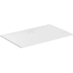 Ideal Standard Ultra Flat Evo Brausewanne T5533FO 1600 x 1000 x 35 mm, seidenweiß, rechteckig, Ablauf an langer Seite