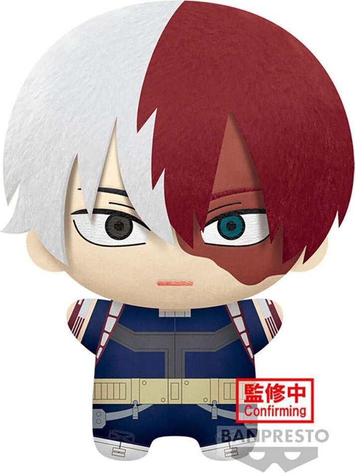 Banpresto MHA Pluche Figuur Shoto Todoroki, Meerkleurig, 32 cm