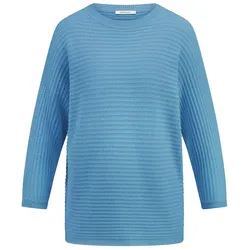 Pullover  U-Boot-Ausschnitt Peter Hahn blau, 40