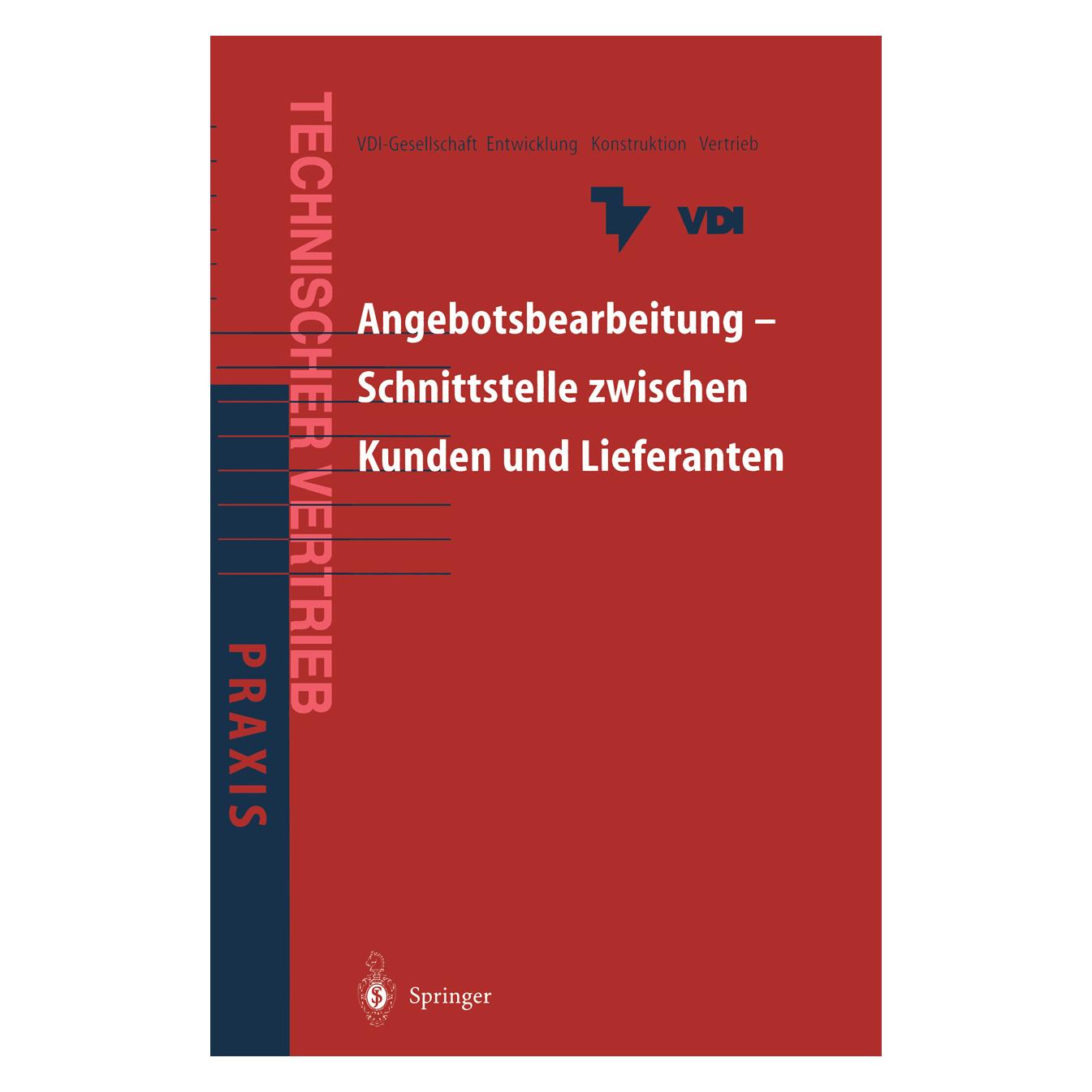 Springer Angebotsbearbeitung - Schnittstelle zwischen Kunden und Lieferanten (Deutsch, Softcover) (55517299)