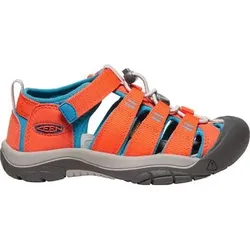 KEEN Kinder Sandalen NEWPORT H2 Y-SAFETY ORANGE/FJORD BLUE, Größe 37 in Gelb Gelb